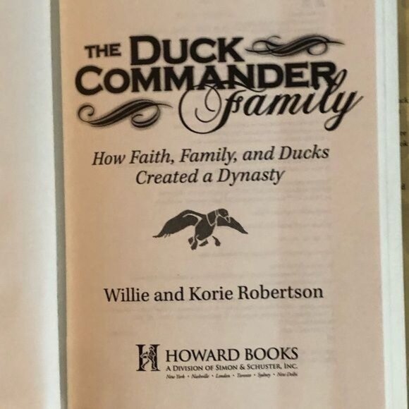 The duck commander family 2012 hardcover book dust cover READ - Picture 5 of 8